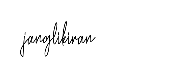 Signature of janglikiran