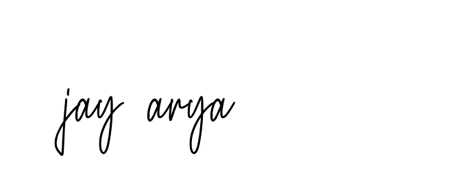 Signature of jay-arya