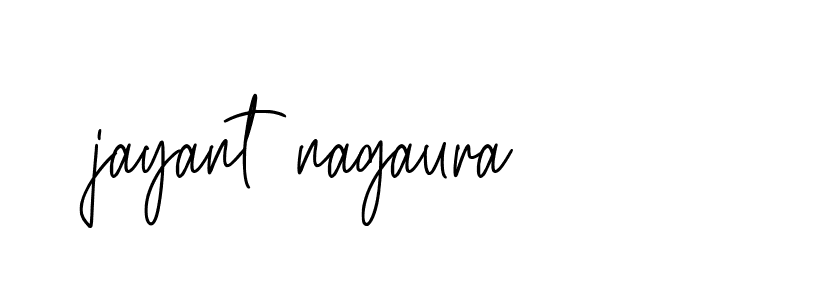 Signature of jayant-nagaura