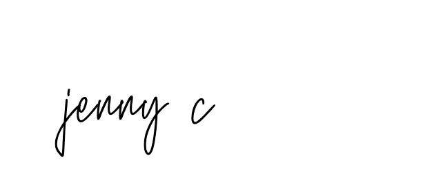 Signature of jenny-c