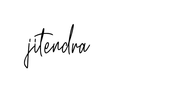 Signature of jitendra