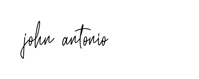 Signature of john-antonio-