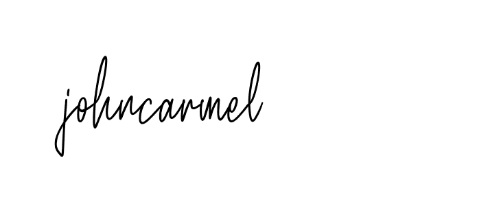 Signature of johncarmel