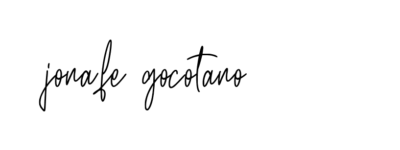 Signature of jonafe-gocotano