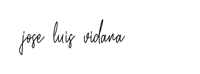 Signature of jose-luis-vidana