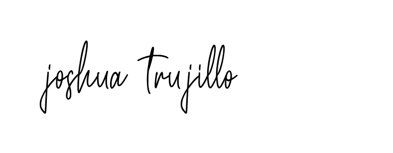 Signature of joshua-trujillo