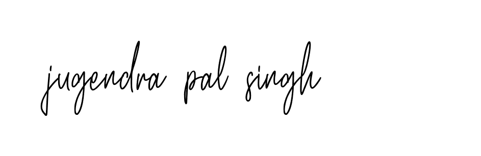 Signature of jugendra-pal-singh