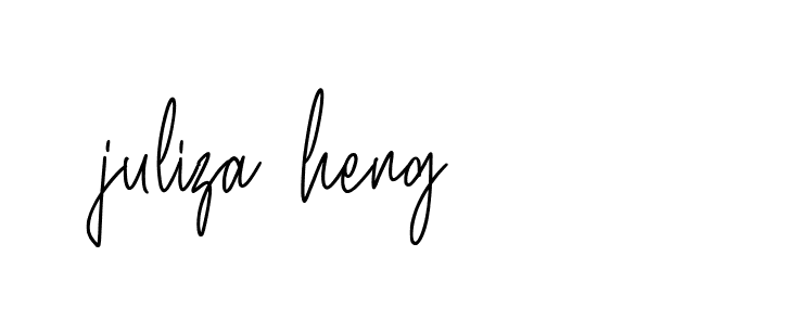 Signature of juliza-heng