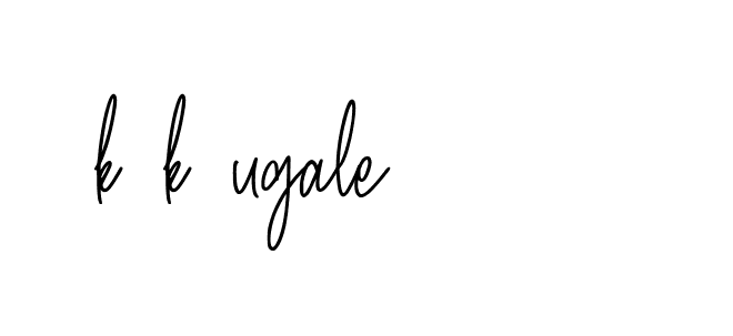 Signature of k-k-ugale