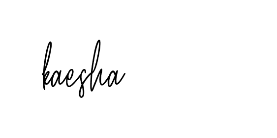 Signature of kaesha