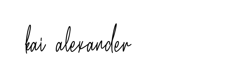 Signature of kai-alexander-