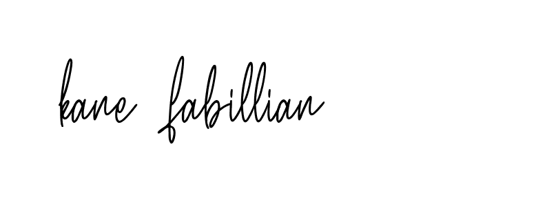 Signature of kane-fabillian