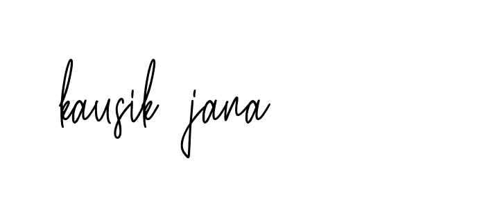 Signature of kausik-jana