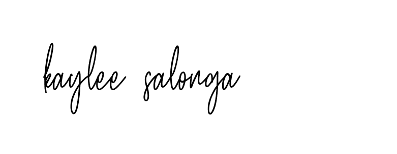 Signature of kaylee-salonga