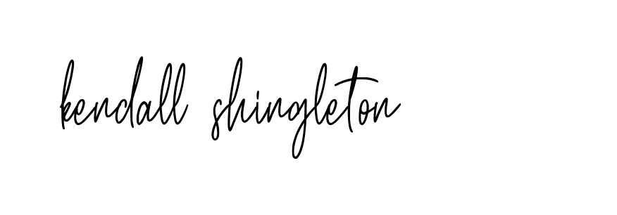 Signature of kendall-shingleton