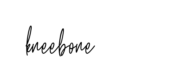 Signature of kneebone