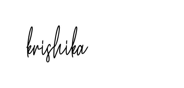 Signature of krishika