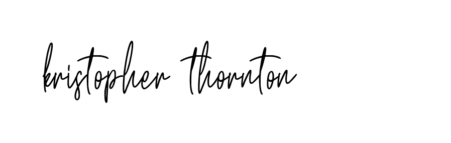 Signature of kristopher-thornton