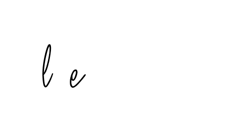 Signature of l-e