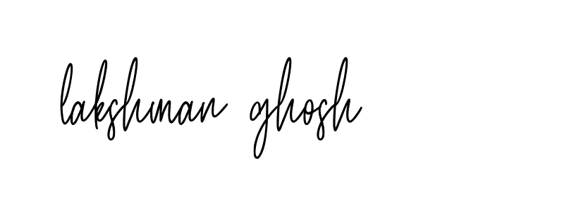 Signature of lakshman-ghosh