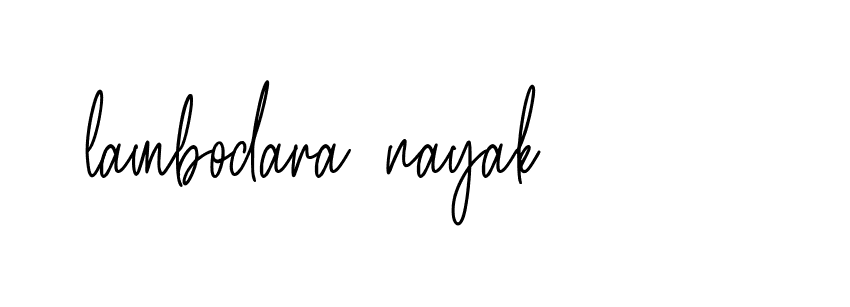 Signature of lambodara-nayak