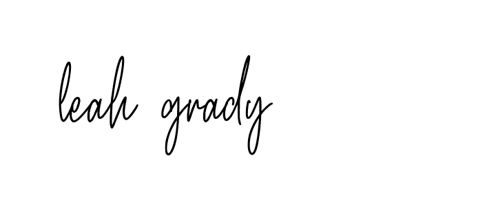 Signature of leah-grady