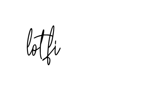 Signature of lotfi