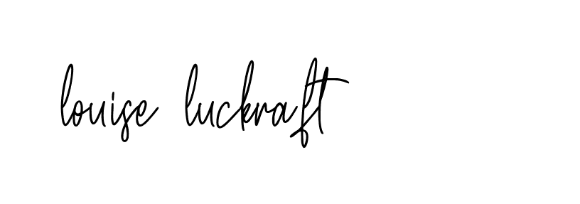 Signature of louise-luckraft-