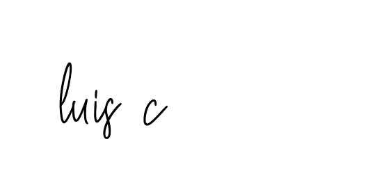 Signature of luis-c