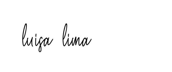 Signature of luisa-lima