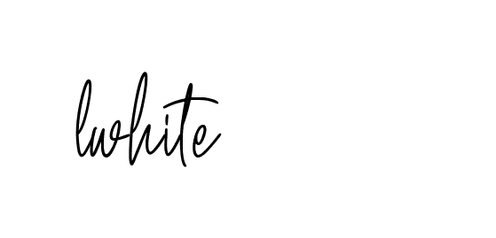 Signature of lwhite