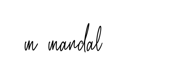 Signature of m-mandal