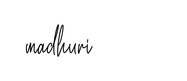 Signature of madhuri