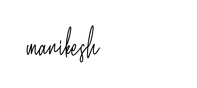 Signature of manikesh