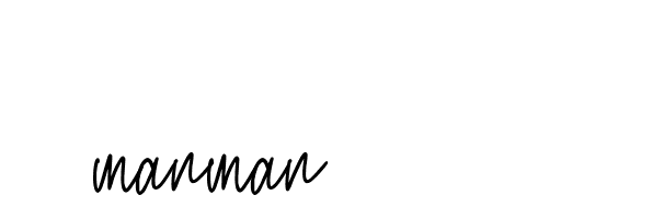 Signature of manman