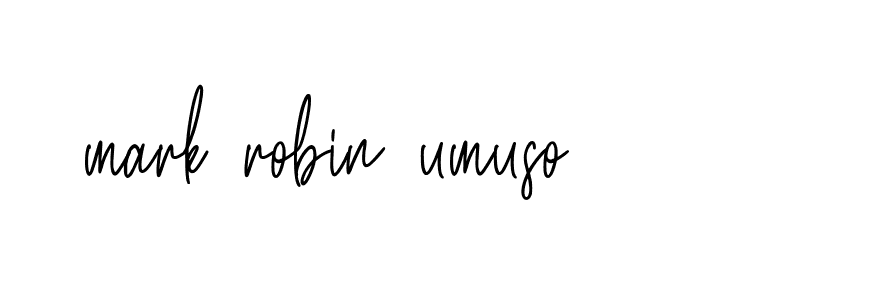 Signature of mark-robin-umuso