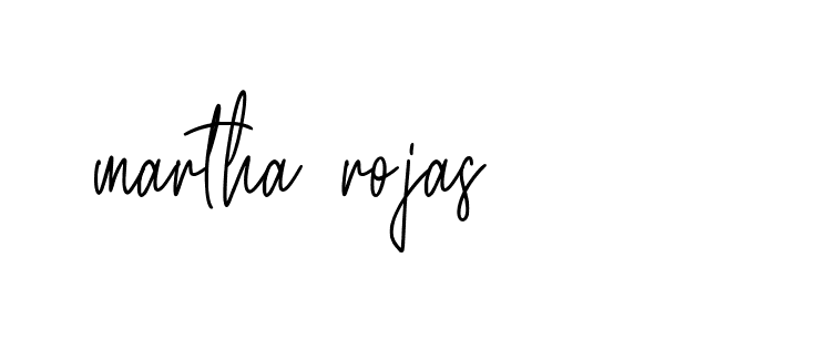 Signature of martha-rojas