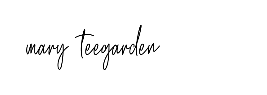 Signature of mary-teegarden-