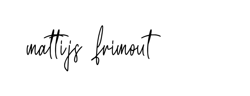 Signature of mattijs-frimout