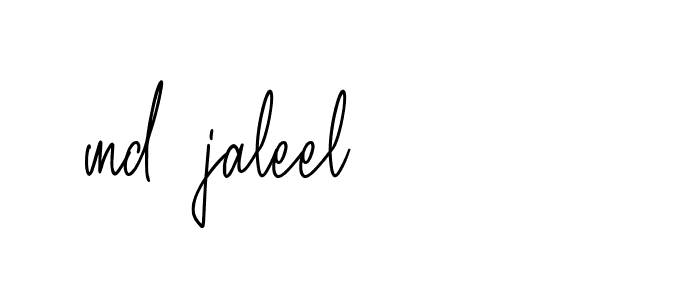 Signature of md-jaleel-