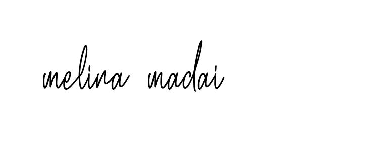 Signature of melina-madai