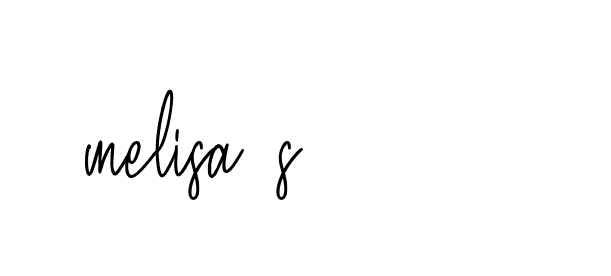 Signature of melisa-s