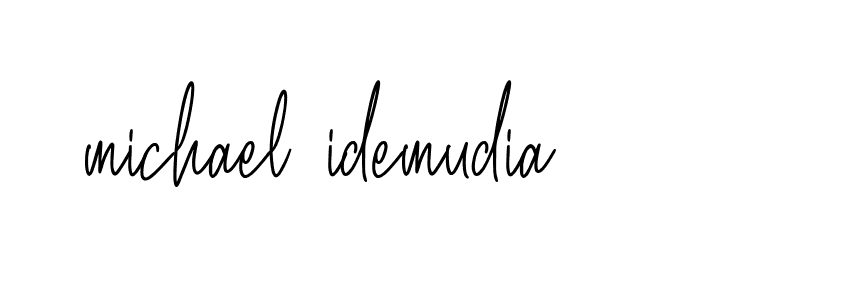 Signature of michael-idemudia