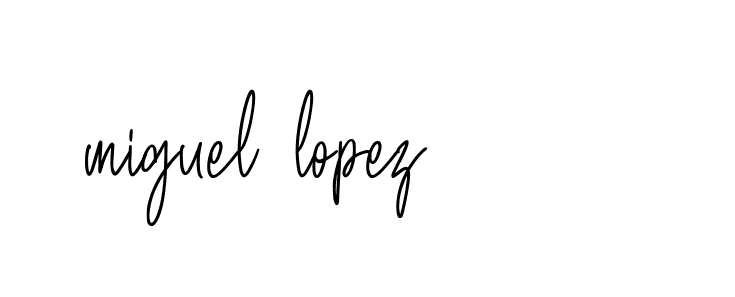 Signature of miguel-lopez