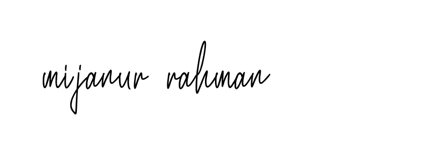 Signature of mijanur-rahman-