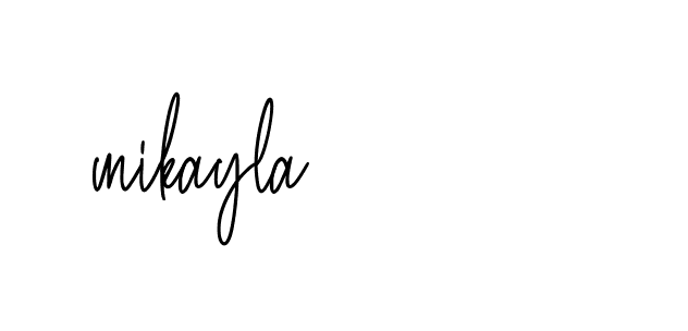 Signature of mikayla-