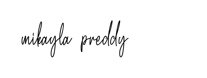 Signature of mikayla-preddy