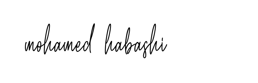 Signature of mohamed-habashi