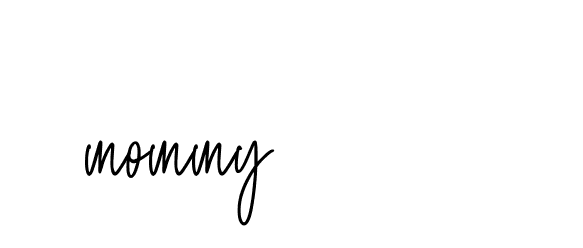 Signature of mommy