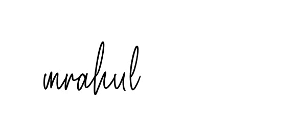 Signature of mrahul